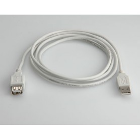 Value USB 2.0 Cable, Type A, 0.8 m cavo USB 0,8 m USB A Bianco (RO11.99.8946)