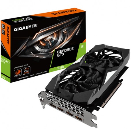 Gigabyte GV-N1650WF2OC-4GD scheda video NVIDIA GeForce GTX 1650 4 GB GDDR5 (GV-N1650WF2OC-4GD)