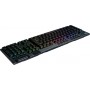 Logitech G G915 LIGHTSPEED- GL Clicky tastiera RF senza fili + Bluetooth QWERTY Inglese UK Nero (920-009109)