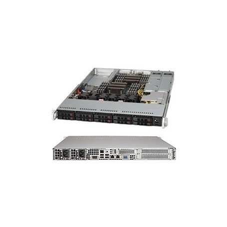 Supermicro SuperChassis 116AC2-R706WB2 Supporto Nero 750 W (CSE-116AC2-R706WB2)