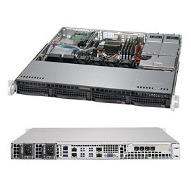 Supermicro SuperServer 5018D-MHR7N4P Intel SoC BGA 1667 Rack (1U) Nero (SYS-5018D-MHR7N4P)