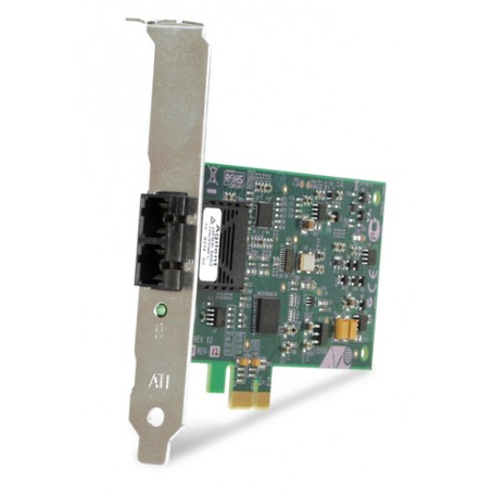Allied Telesis 100FX Desktop PCI-e Fiber Network Adapter Card w/PCI Express, Federal & Government 100 Mbit/s (AT-2711FX/ST-001)
