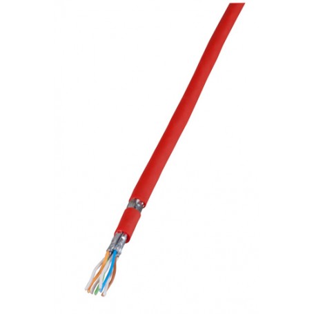 EFB Elektronik 99710.100 cavo di rete Rosso 100 m Cat7 S/FTP (S-STP) (99710.100)