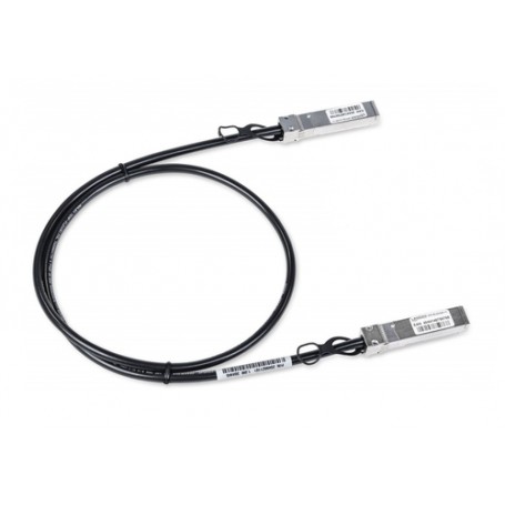 Lancom Systems SFP-DD-DAC50-1m (Bulk 8) cavo InfiniBand Nero, Acciaio (60197)