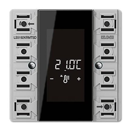 JUNG LS 5192 KRM TS D Cablato Nero, Grigio (LS5192KRMTSD)