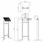 ROLINE Digital Signage Stand, Advertising (17.03.1251)