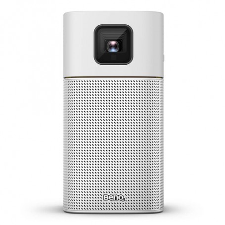 Benq GV1 videoproiettore Proiettore portatile 200 ANSI lumen DLP WVGA (854x480) Argento, Giallo (9H.JKL77.59E)